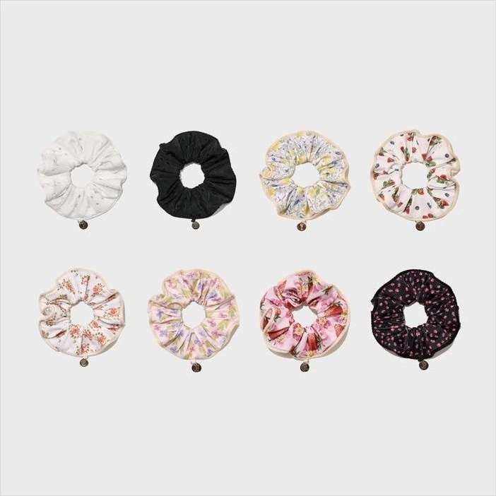 CHARM SCRUNCHIE (8カラー) 6,600円