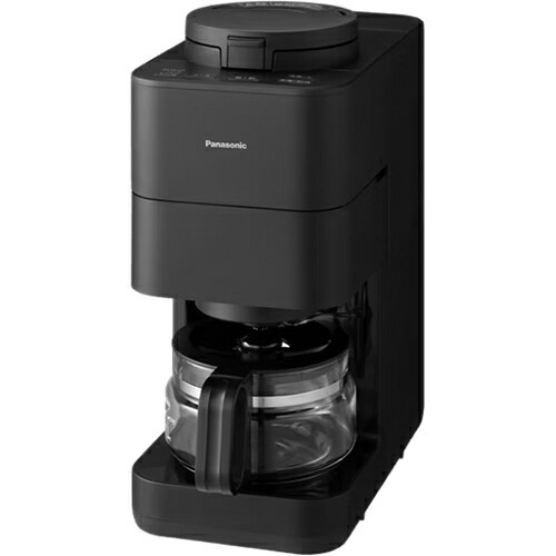 パナソニック【Panasonic】コーヒーメーカー ブラック 全自動コーヒーメーカー 計量スプーン付き NC-A58-K【6通りの味をたのしめる】 15,620円