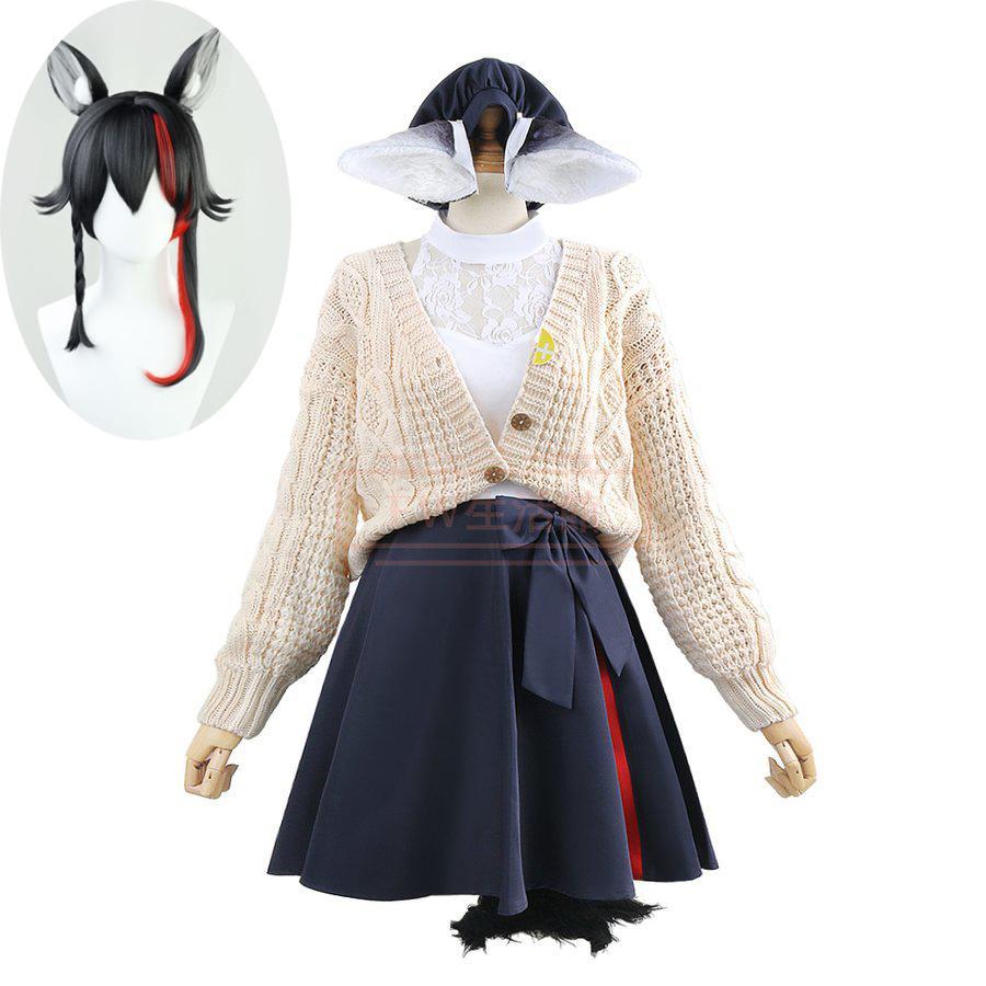 バーチャルYouTuber　VTuber　ホロライブ　大神ミオ コスプレ衣装コスチューム 演出服 アニメ ゲーム ハロウィン cosplay 変装