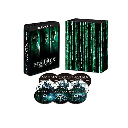 マトリックス トリロジー(4K ULTRA HD+ブルーレイ) ／ キアヌ・リーブス (4K ULTRA HD) 10008-07168 14,898円