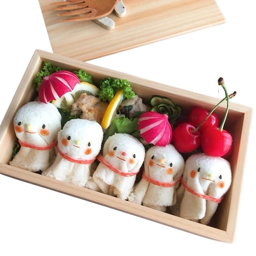 スクエア 木製 弁当箱 日本製 お弁当箱 ランチボックス 四角 インスタ映え ひのき 500ml