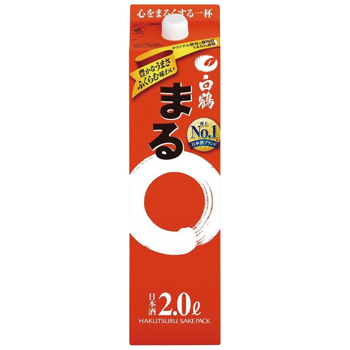 白鶴 まる 2L(2000ml) 6本入 2ケース(12本)