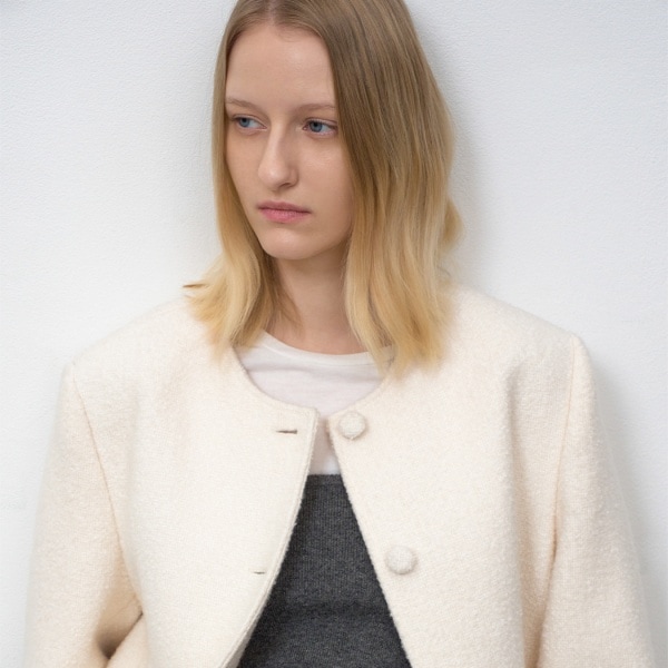 BOUCLE TWEED 4 BUTTON JACKET(JK-3054) 16,730円