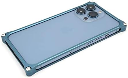 ギルドデザイン ソリッドバンパー マットブルー iPhone 13 Pro Max