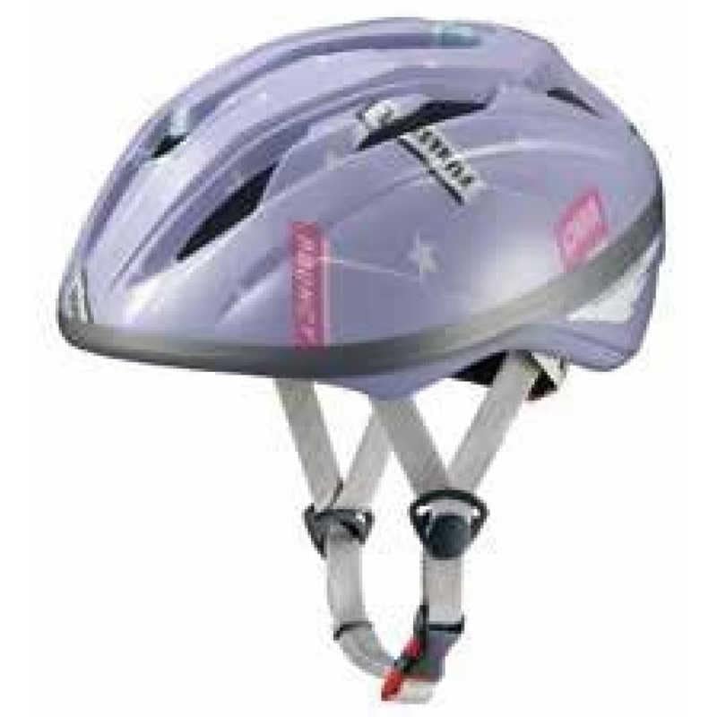 オージーケーカブト　子ども用ヘルメット スターリー ソフトシェル M(頭囲:54～56cm/ポップスターパープル) 【Kabuto Childmet Series】　STARRY