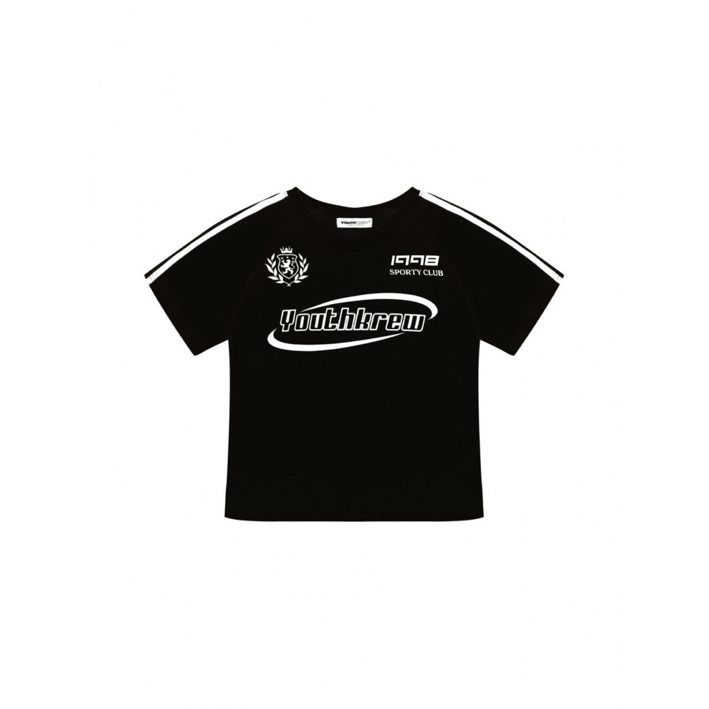 ユーズクリュー YK マイララインスリムティーブラック