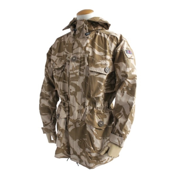 イギリス軍 放出 デザートDP Mコマンドスモック JP056NN 180-96サイズ (デットストック) (未使用)