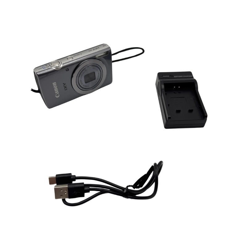 【中古 動作確認済】 Canon デジタルカメラ IXY160 シルバー 光学8倍ズーム IXY160(SL)