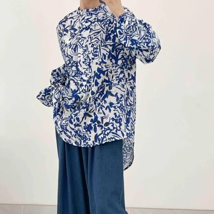 早割価格レディース トップス シャツ ブラウス Yシャツ 長袖 パフスリーブ ワイド 異国風 ボタン 薄手 かわいい 大人可愛い きれいめ シンプル カジュアル 上品 おしゃれ かっこいい レトロ ア 5,650円