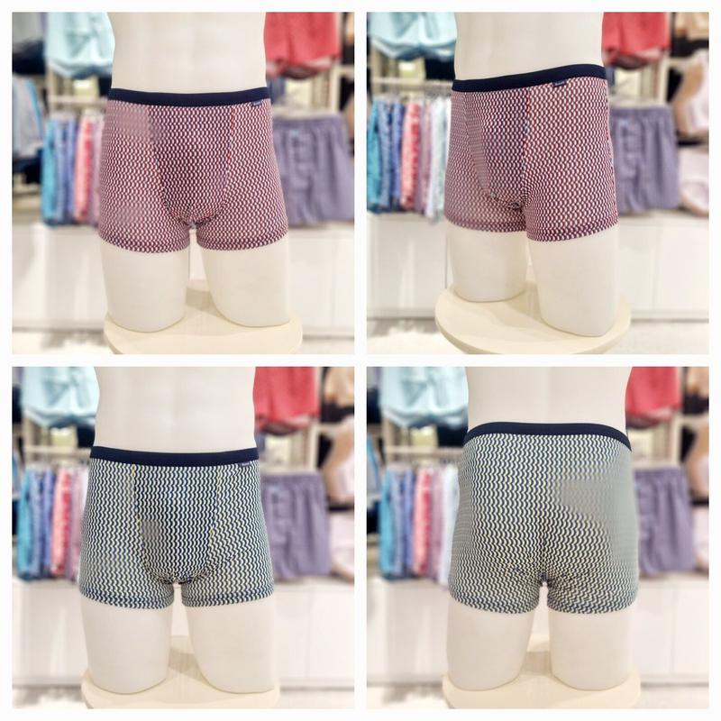 AK水原店 PE50D メッシュ波プリント メンズパンツ PT2007D