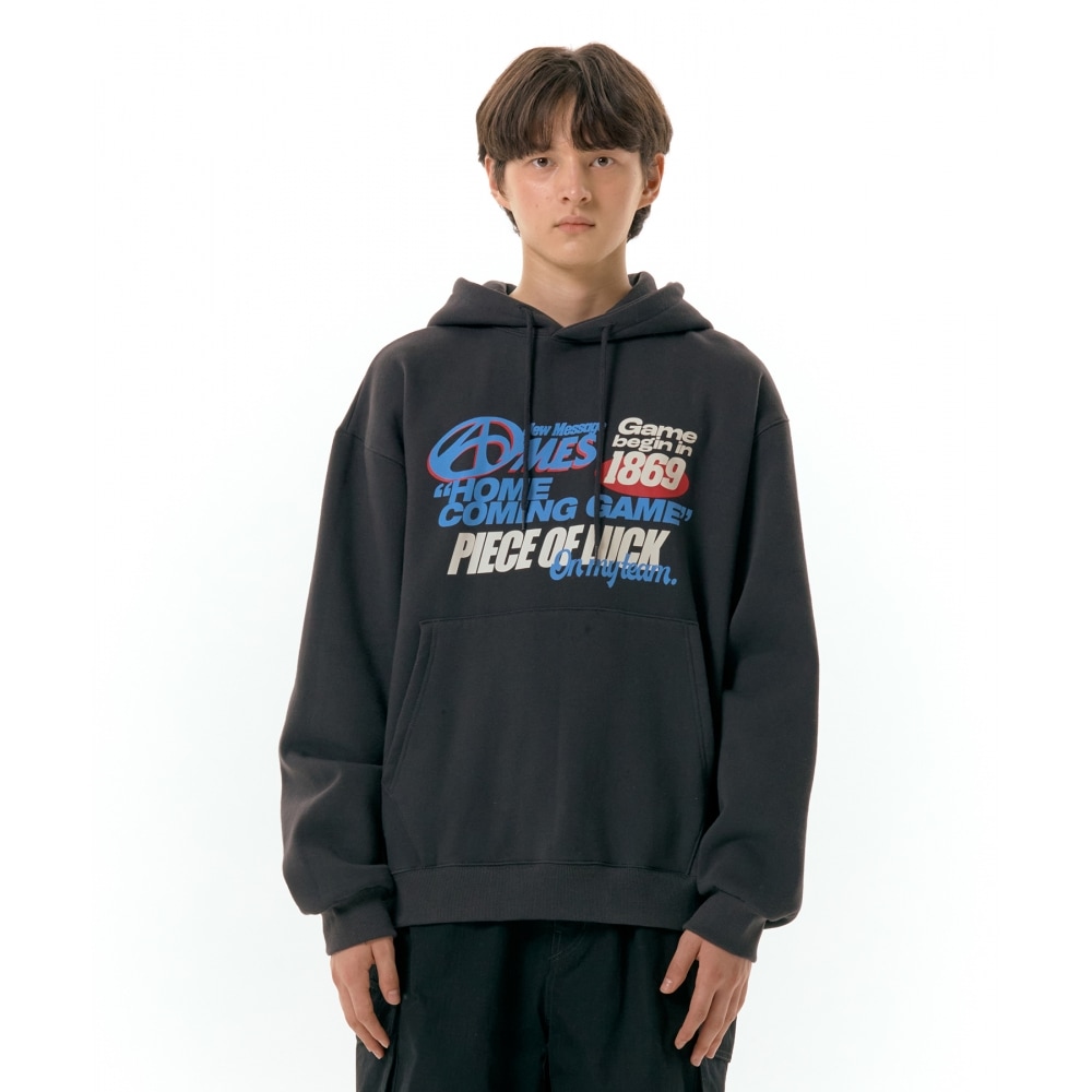 エイムズワールドワイド 1869 ポスターパーカーチャコール