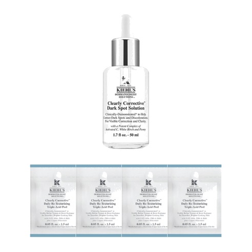 【Wid2】 クリアリー コレクティブ ダークスポット ソリューション エッセンス 50ml ＋ ピーリング エッセンス 贈呈セット 1個 ・美容液 ・透明感 ・整肌 ・保湿 ・潤い ・乾燥ケア ・プ