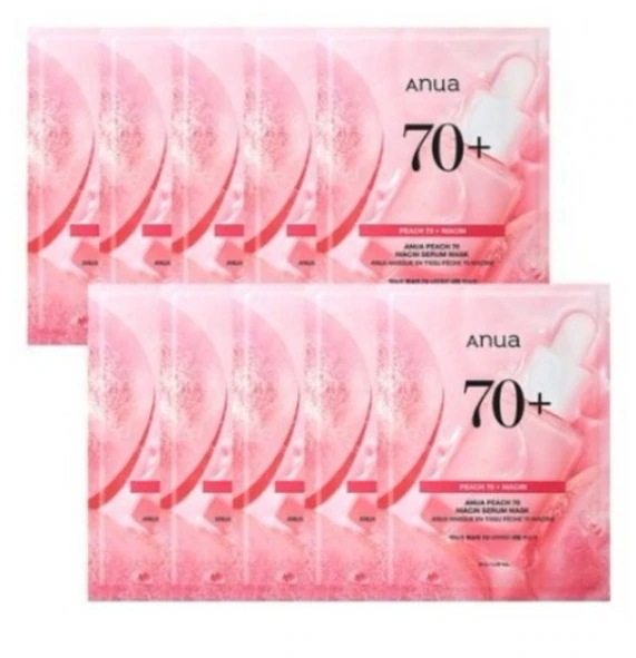 アヌア桃70ナイアシンセラムマスク25g 20個