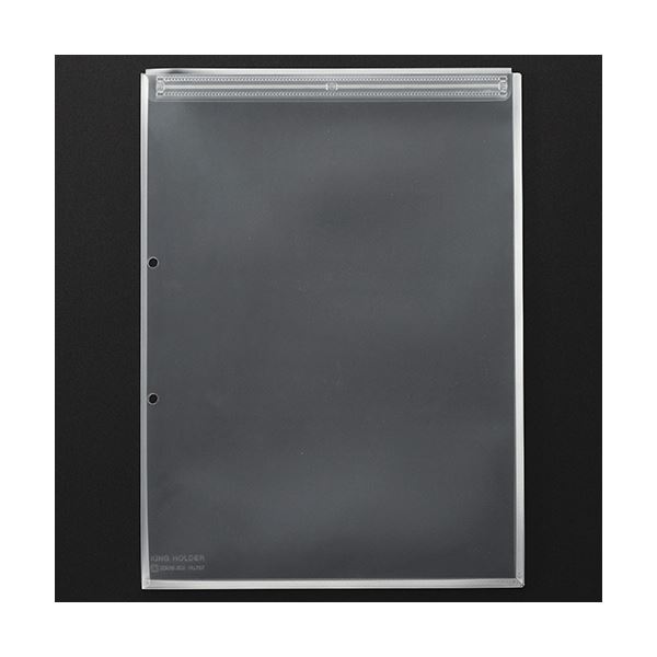 （まとめ）キングジム キングホルダー 封筒タイプチャック・マチ付 A4タテ 乳白 787-10 1パック(10枚) (×10セット)