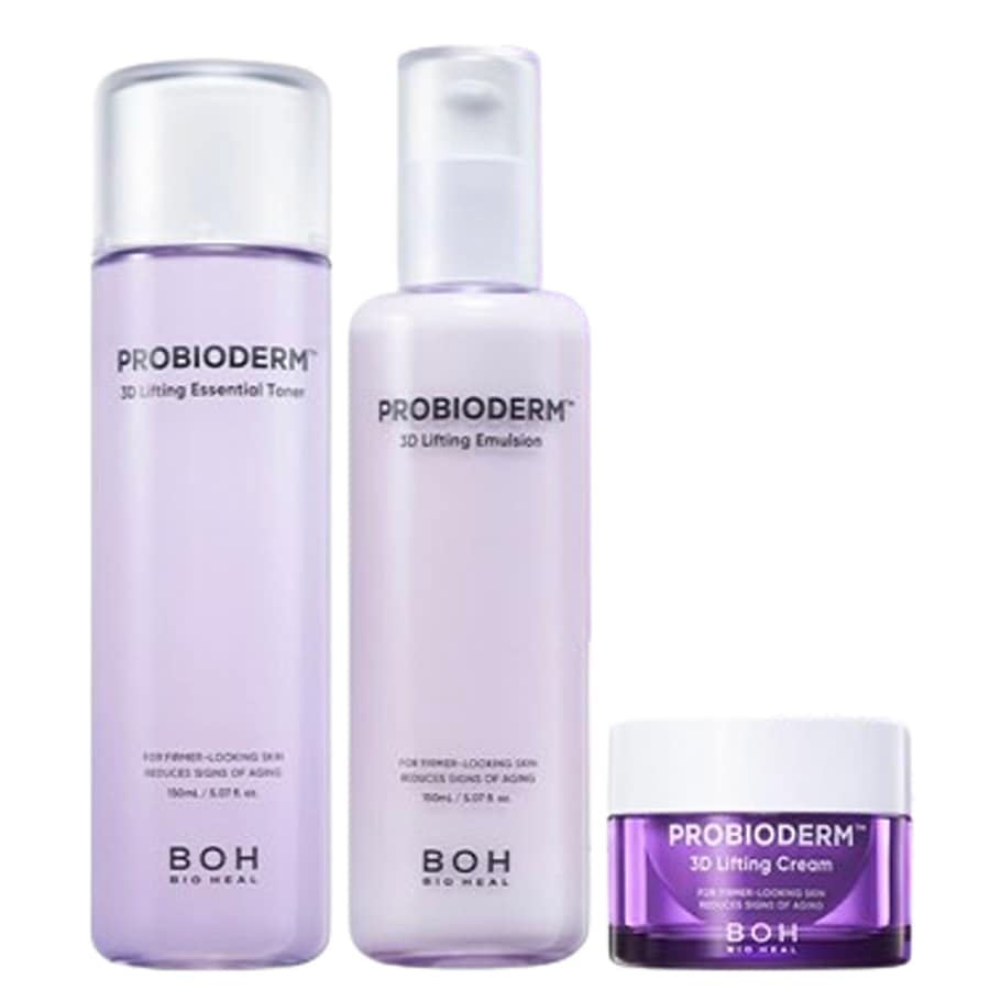 [NEW] プロバイオダム 3Dリフティング スキンケア2種 (エッセンシャル) トナー 150ml + エマルジョン 150ml + (リフティング クリーム 15ml 追加プレゼント)