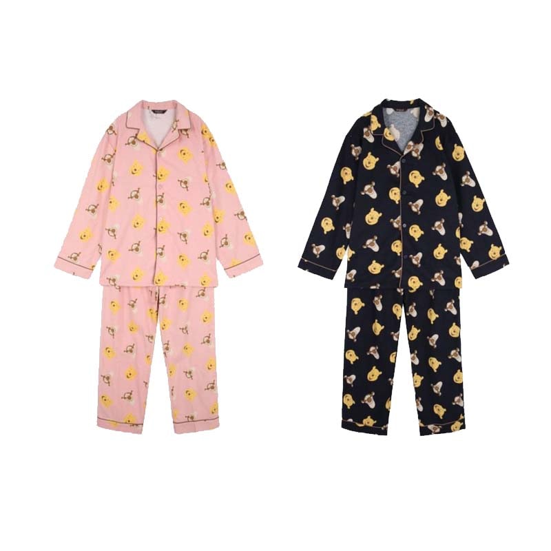 エニボディ x ディズニー 綿起毛パジャマセット - プー