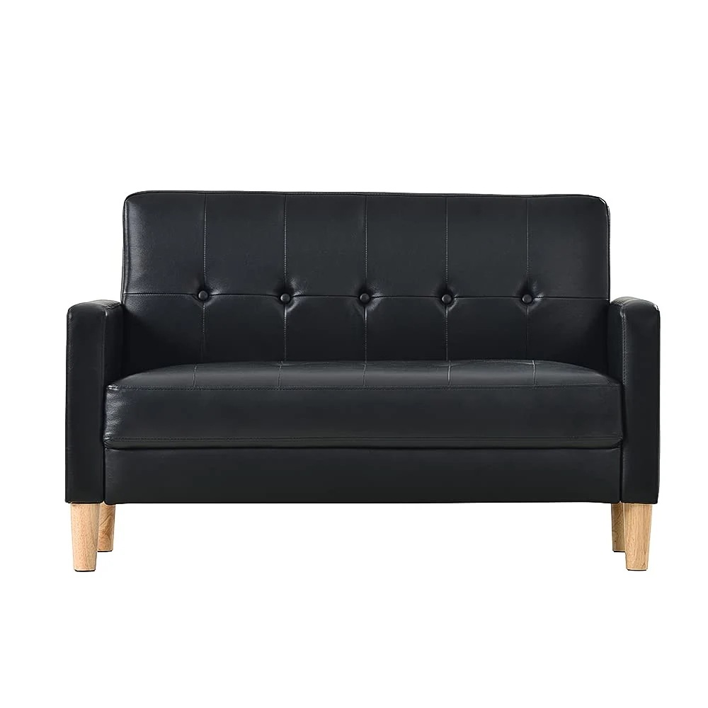 [国内発送 送.料無料]A157 ソファー 二人がけソファー 2人掛け 幅105cm高さ12cmリビングソファ 肘付き ロボット掃除機も通れる かんたん組立 1人用にも おしゃれ かわいい 東京倉庫か