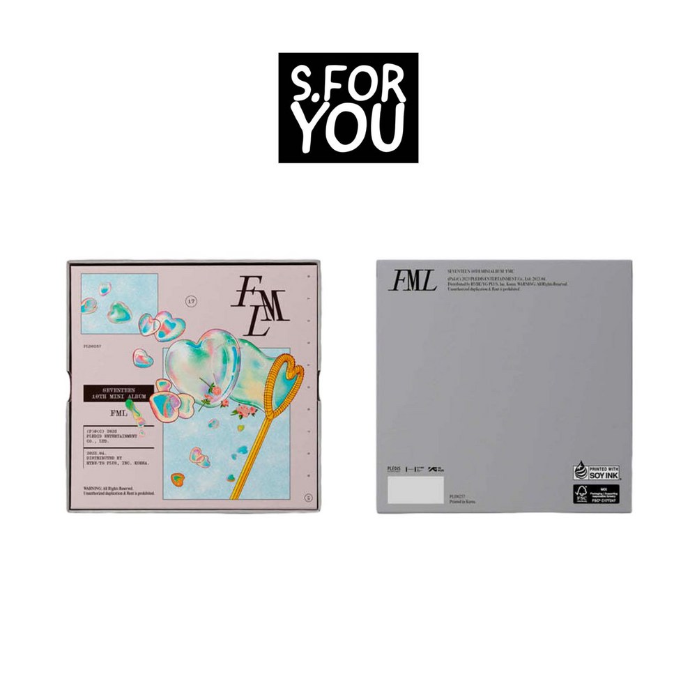 セブンティーン - ミニアルバム10集：FML [CARAT ver.]