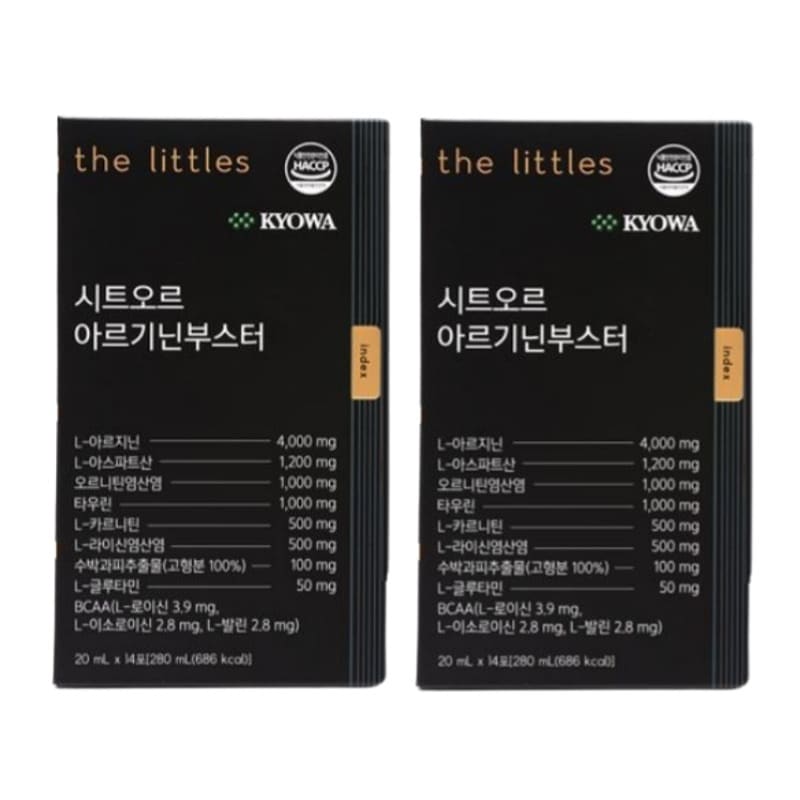 [ENHYPENソヌpick] the littles リトルズ シトオル アルギニン ブースター ライシン オルニチン L アルギニン 4000mg 14包+14包 / 韓国食品 韓国健康機能食品