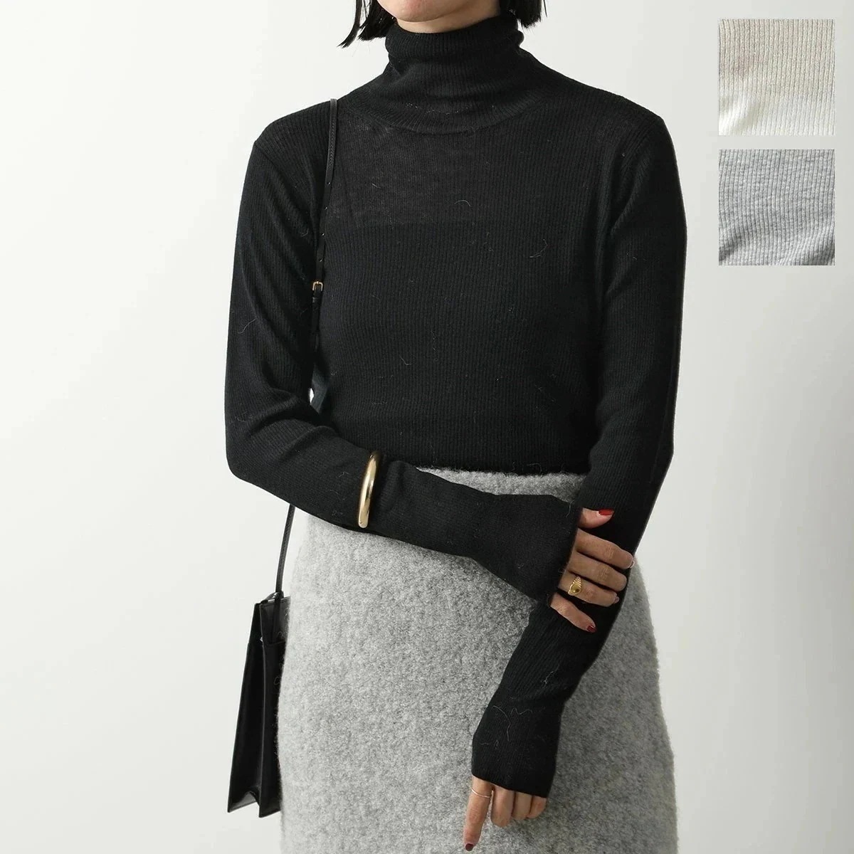 C.T.plage シーティー・プラージュ セーター Original light wool rib turtle 5540H-1 レディース ウール ニット