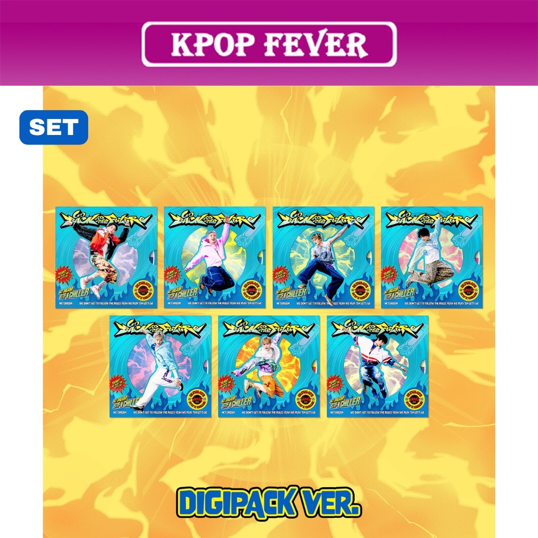 【online特典 / 7種セット】 NCT DREAM [Go Back To The Future] (Digipack Ver.) 5thフルアルバム 【公式トレカ】