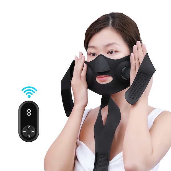 小顔美顔器 マスク型 USB充電式 EMS マッサージ 美容グッズ