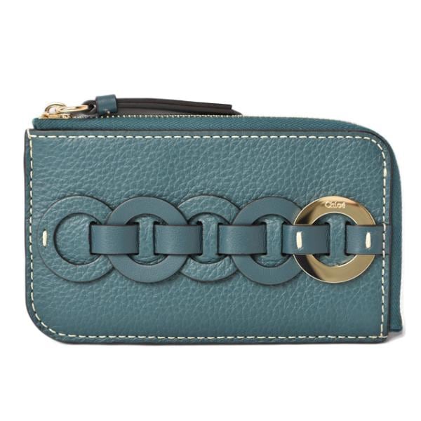 ミニ財布/コインケース/カードケース Chloe 財布/ポーチ DARRYL/ダリル STEEL BLUE/スティールブルー