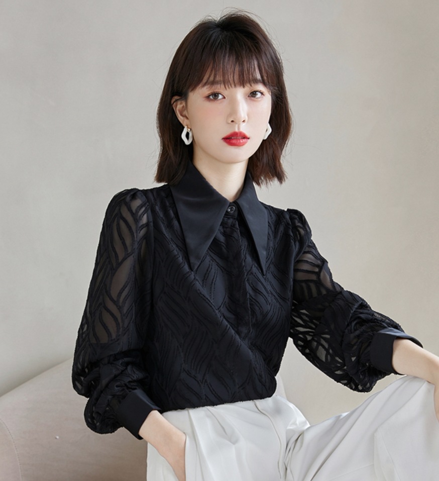 デート モテアイテム シャツ ブラウス ジャケット 長袖 透け感 シースルー 可愛い きれいめ 上品 おしゃれ かっこいい 可愛い ラブリー キュート ガーリー クール モード系 セクシー