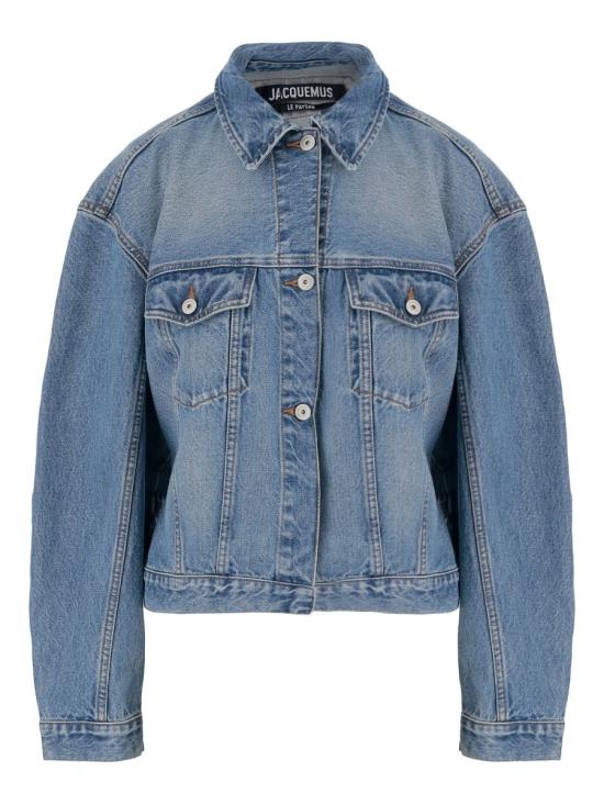 JACQUEMUS Women Jackets JAW00027AD0 003833C BLUE