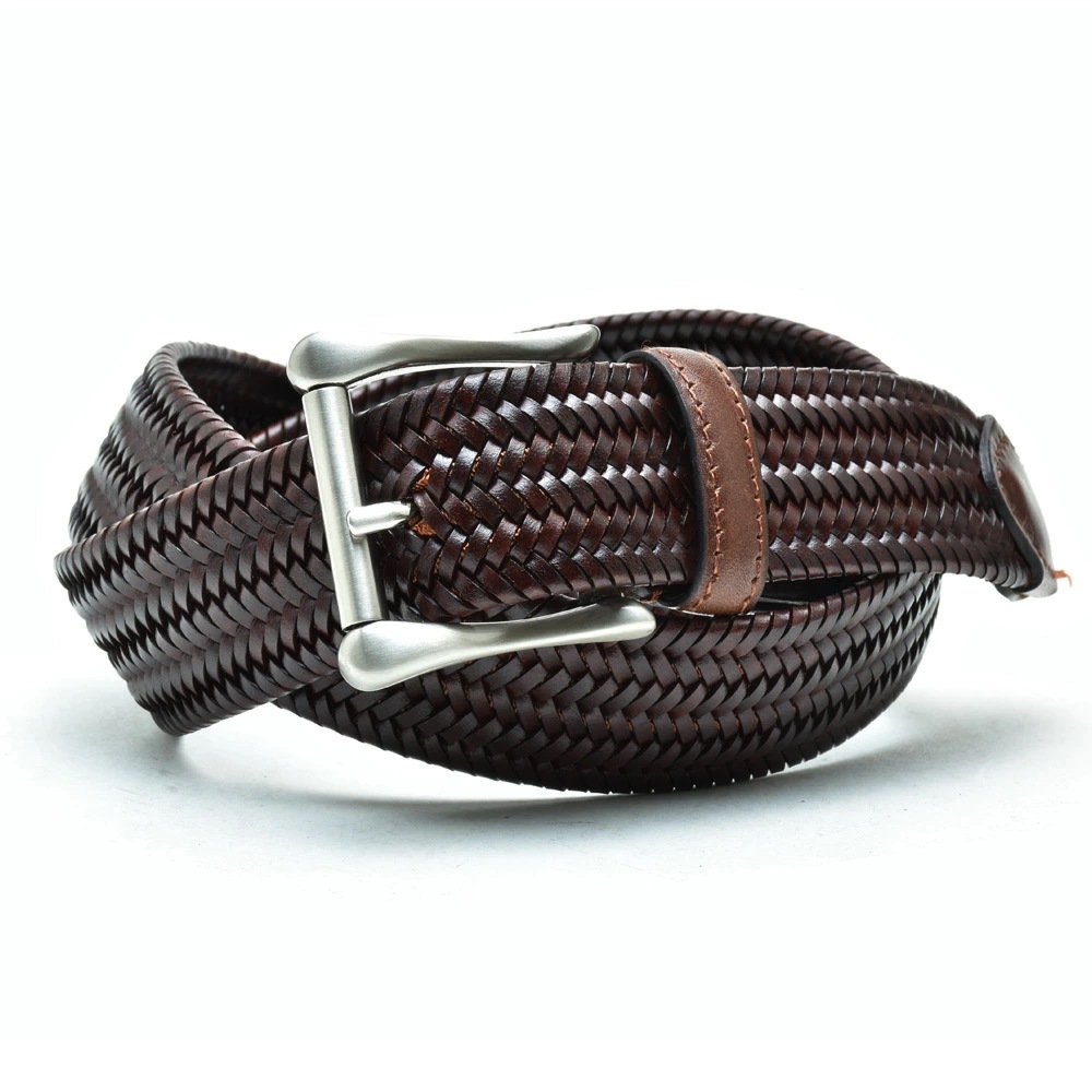 GL ジョバンニリスコ ベルト 12001 COGNAC 伸縮性 メンズ カジュアル フリーサイズ 【gl-1200-1】