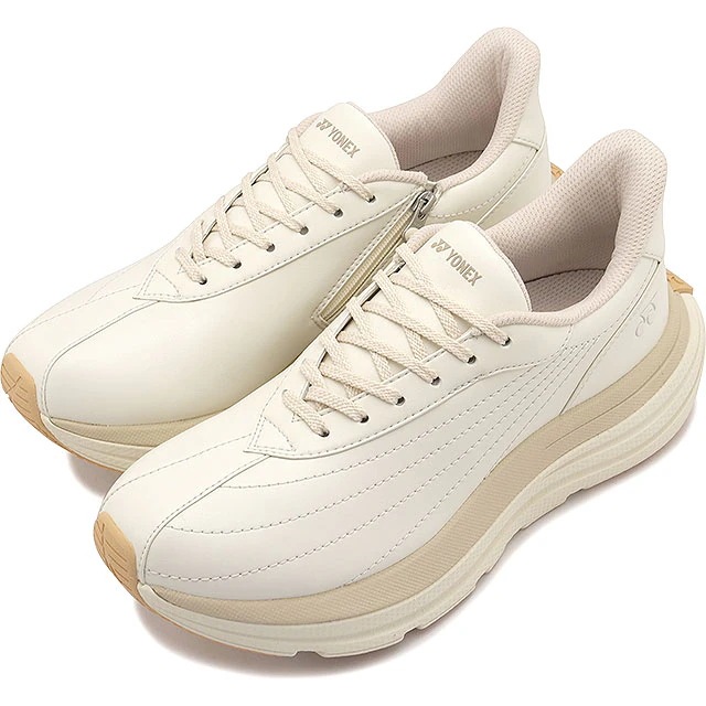 スニーカー パワークッションL128 [SHWL128] パワークッションL128 女性用 レディース 靴 ウォーキングシューズ ひざに優しい高反発クッション 軽量 オフホワイト 正規取扱店