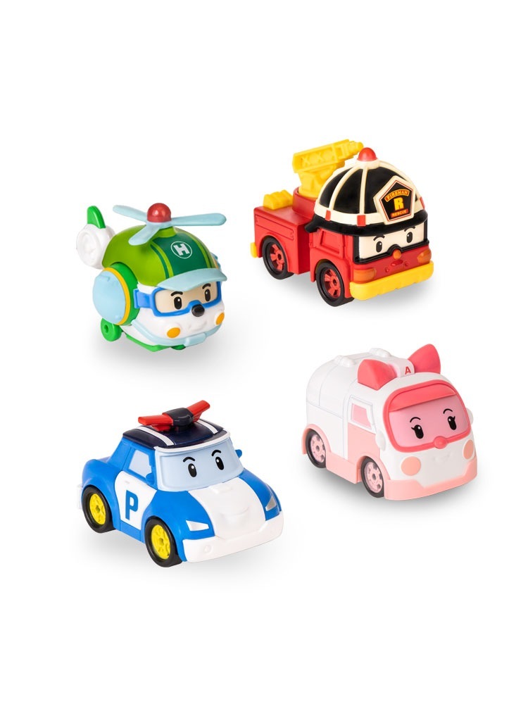 ロボカポリダイカスト構造台4種パック（ポリエンバーロイヘリー）