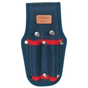 （まとめ）タフロン電工ポケット ドライバー差し [二口ポケットx5セット] マーベル MDP-62