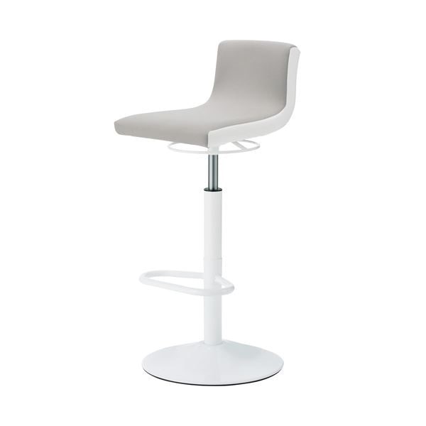 CMC ハイスツール HC-4F グレー 布張り 24,195円