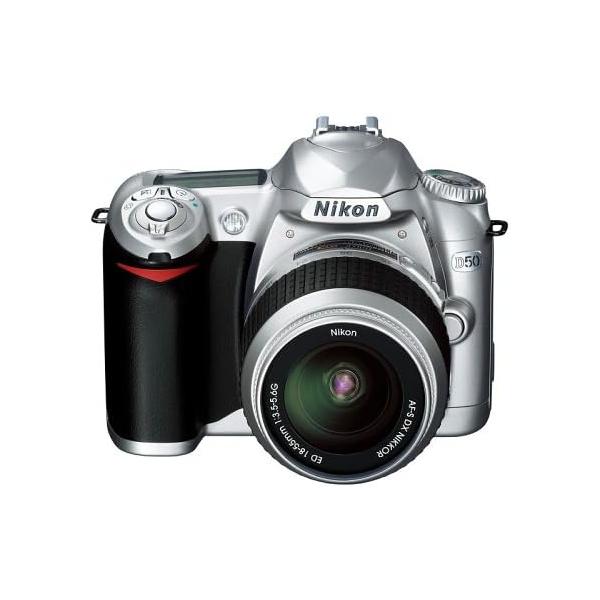 【中古】Nikon D50 シルバー デジタル一眼レフカメラ レンズキットAF-S DX ズームニッコール ED 1855mm F3.55.6G