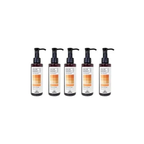 カラーガジェット カラーシャンプー バレンシアオレンジ 150ml 5本セット