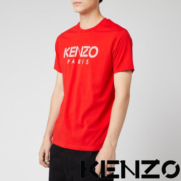 KENZO　ケンゾー　トップス　メンズ　Tシャツ　レッド　Lサイズ　入園　入学　就職　母の日　父の日