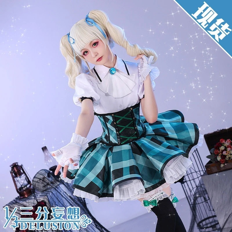 【2026 新作】三分妄想 1/3 DELUSION アイカツ！ コスプレ衣装 藤堂ユリカ コスプレ 女性 アニメ 服装 レディース セット C服_153