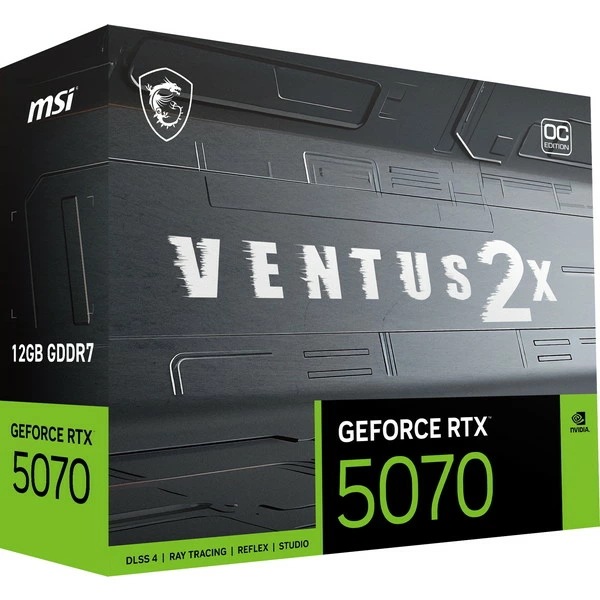 GeForce RTX 5070 12G VENTUS 2X OC [PCIExp 12GB] 58,626円