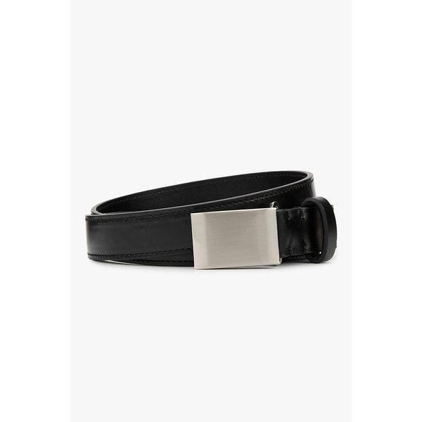 [MEN] シルバーバックル牛革ベルト 9156299003099