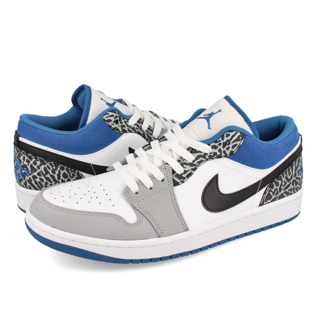 AIR JORDAN 1 LOW SE WHITE/DARK MARINA BLUE/BLACK/CEMENT GREY 【TRUE BLUE】