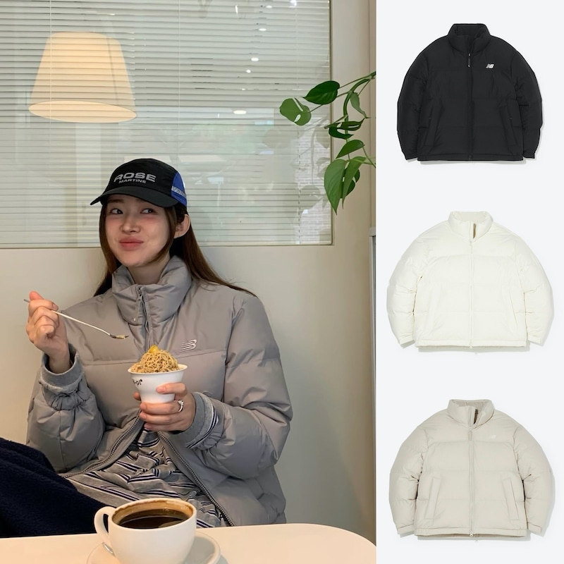 チャ·ジョンウォン 着用 gong yoo 着用 正規品保証 関税負担なし 韓国限定販売 男女共用 UNI アクティブ ショート ダウン ジャケット (European Goose)
