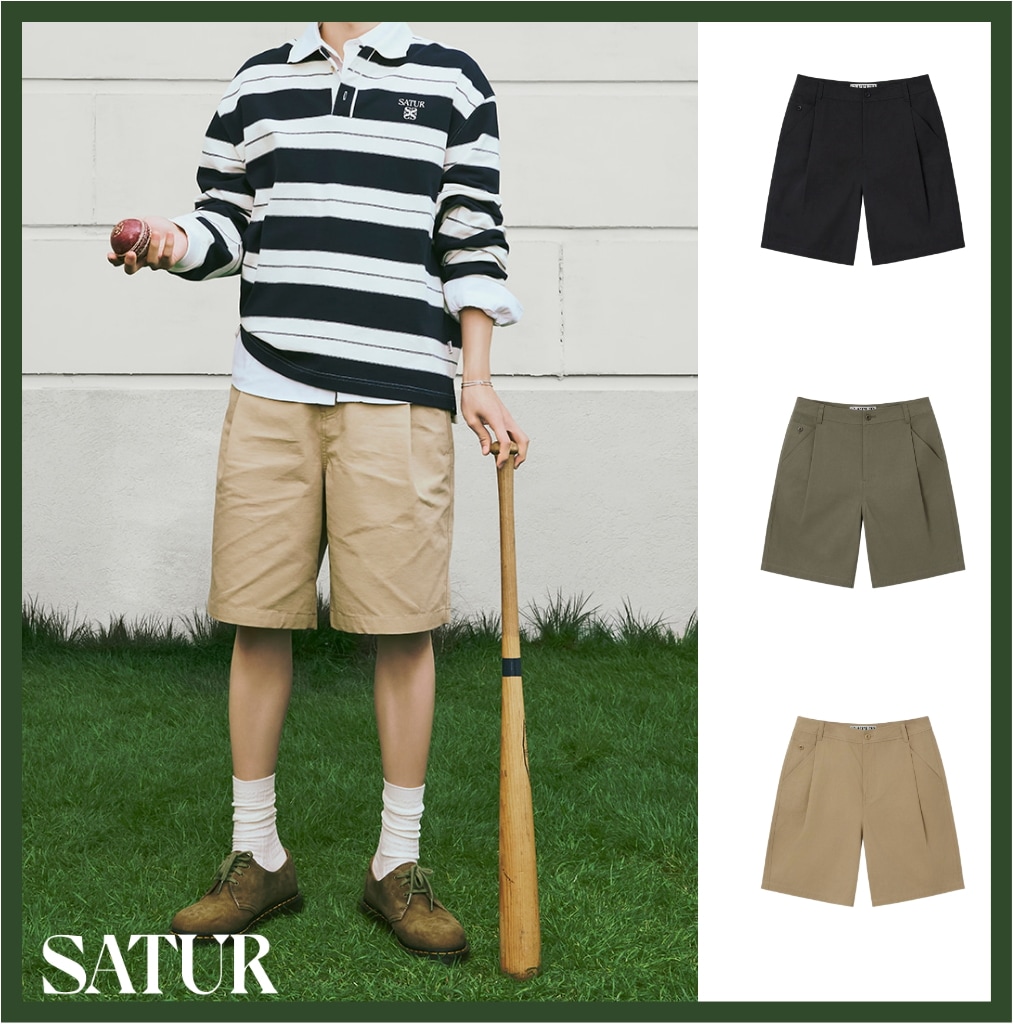 Pocket Cotton Chino Shorts