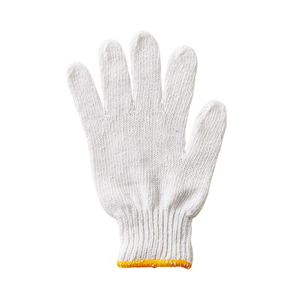 （まとめ）TANOSEE 徳用軍手 1セット（120双：12双x10パック） [x3セット]