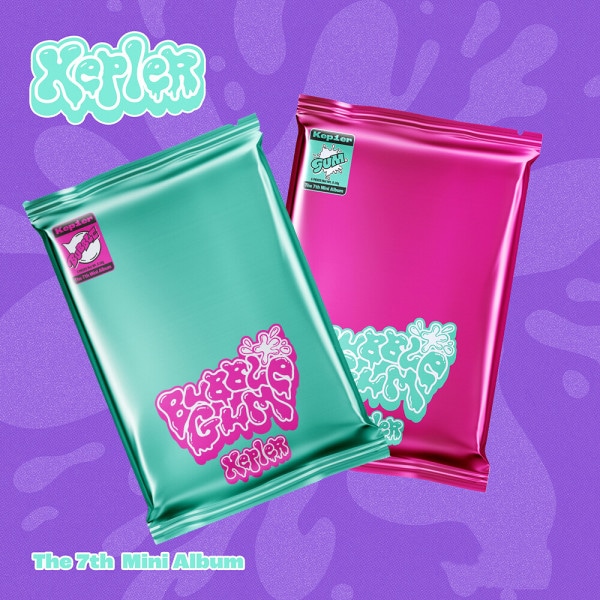 (2種/セット) Kep1er - The 7th Mini Album BUBBLE GUM