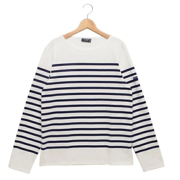 Tシャツ カットソー ナヴァル ホワイト ネイビー メンズ レディース ユニセックス ST.JAMES 2691 コットン100%