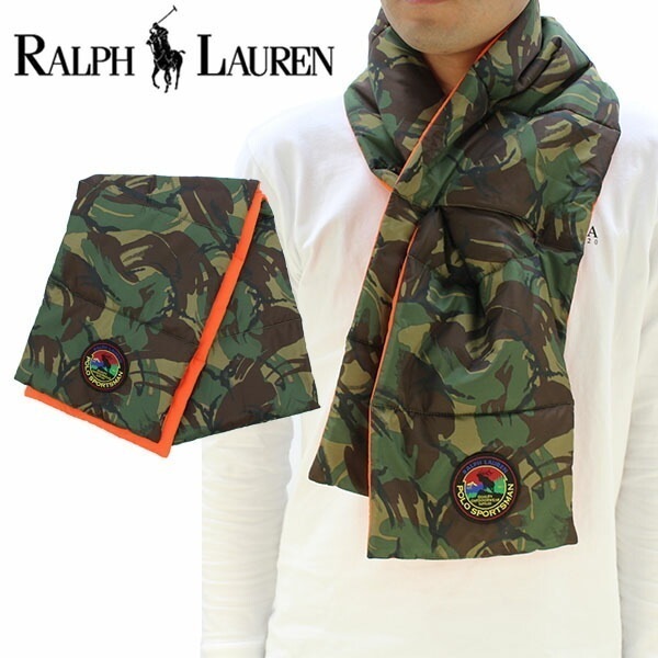 ラルフ ローレン Puffer Scarf マフラー