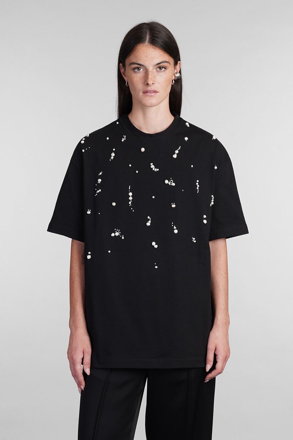 J02GC0123J20035001 ブラック 秋冬2024 Tシャツ レディース ia