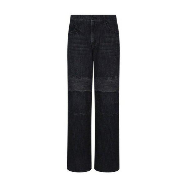 【メンズ】バイカーディテールストレートデニムパンツ（B255DP112P）[P003445438]