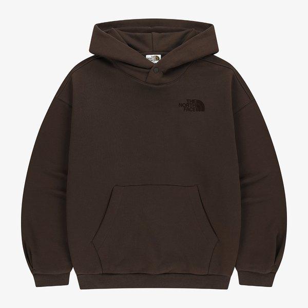 [公式] NM5PR52K ホワイトラベル ロゴ フード プルオーバー COCOA BROWN